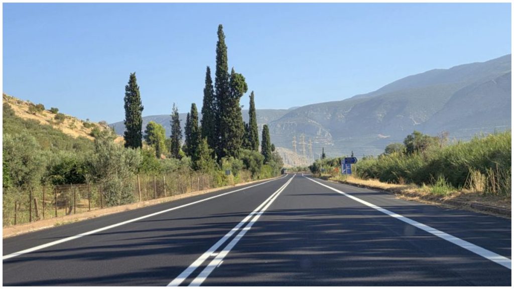 Περιφέρεια Στερεάς: Ολοκληρώθηκε το έργο «Αποκατάσταση Οδοστρώματος ΕΠ. Ιτέα-Δεσφίνας και Ε.Ο. Άμφισσας-Δελφοί-Ιτέας-Ναύπακτος»