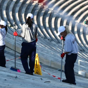 Ύμνοι από διεθνή ΜΜΕ για τον καθαρισμό των μαρμάρων του Παναθηναϊκού Σταδίου