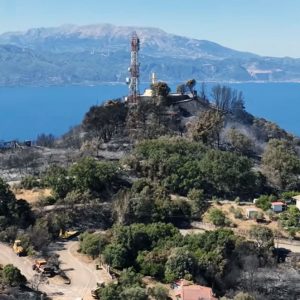 Φωκίδα: Στο Νοσοκομείο αστυνομικός που συμμετείχε ενεργά στην κατάσβεση της πυρκαγιάς
