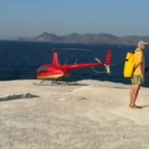 Έρευνα για το ελικόπτερο που προσγειώθηκε στο Σαρακήνικο της Μήλου: Εξετάζεται αν τηρήθηκαν οι κανονισμοί πτήσης