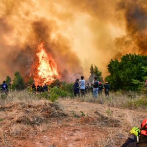 Κόλαση φωτιάς στη Δυτική Αττική: Συνεχίζεται η μάχη με τα ενεργά μέτωπα - Εκκενώνονται Αγία Σκέπη, Κανδήλι, Μπότσικα