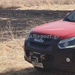 Πυρκαγιά σε υπολείμματα καλλιεργειών στη Μελιταία Δομοκού (ΦΩΤΟ)