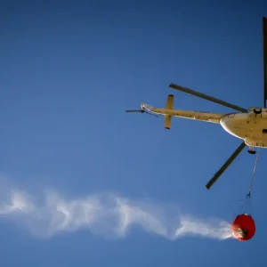 Πυρκαγιά στον Έβρο στην περιοχή Σπήλαιο – Σηκώθηκε ελικόπτερο