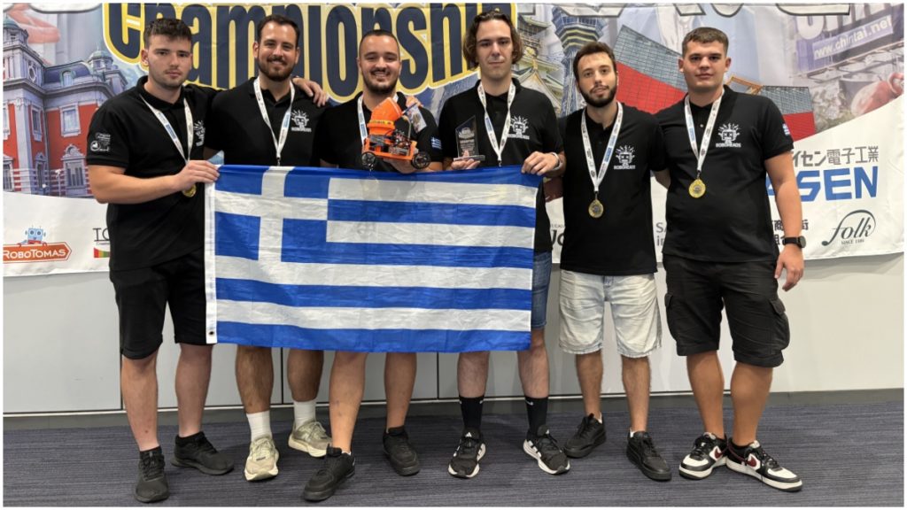Χρυσό μετάλλιο για την ομάδα RoboHeads του Πανεπιστημίου Θεσσαλίας στο Παγκόσμιο Πρωτάθλημα Ρομποτικής