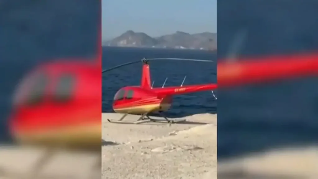 «Ο χειριστής του ελικοπτέρου πήρε άδεια και προσγειώθηκε στο Σαρακήνικο» - Νέα μαρτυρία για το περιστατικό που ξεσήκωσε σάλο