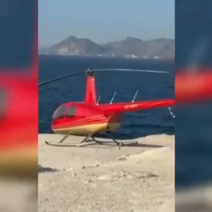 «Ο χειριστής του ελικοπτέρου πήρε άδεια και προσγειώθηκε στο Σαρακήνικο» - Νέα μαρτυρία για το περιστατικό που ξεσήκωσε σάλο