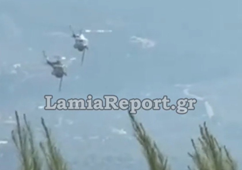 Προανάκριση από την ΕΛ.ΑΣ. για τη σύγκρουση των δύο ελικοπτέρων στην Ψάθα - Αποκλείστηκε και φυλάσσεται ο χώρος