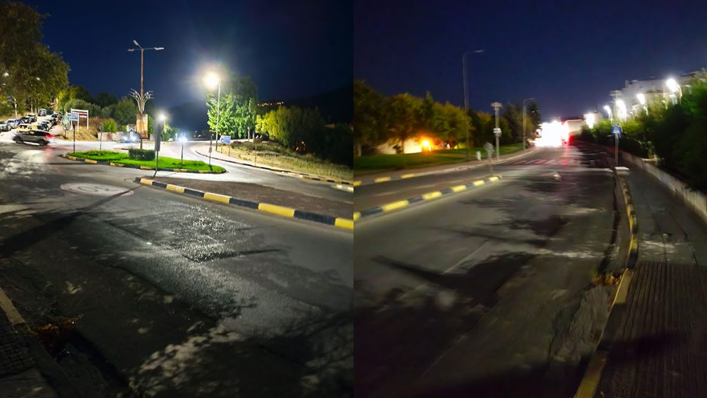 Μηδενικός φωτισμός στον κυκλικό κόμβο του Βόρειου