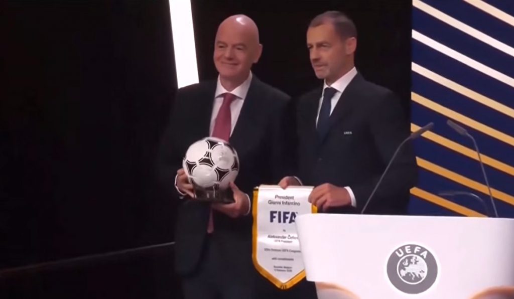 Η FIFA απάντησε στις καταγγελίες για τη «σχέση» Ινφαντίνο: «Κατηγορηματικά αναληθείς και δυσφημιστικοί οι ισχυρισμοί»