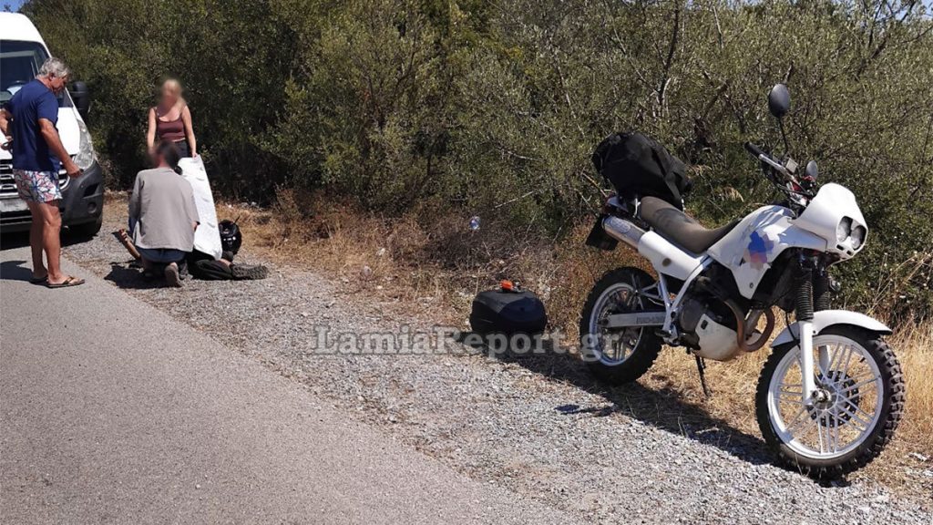 Ανατολική Φθιώτιδα: Εκτροπή μοτοσικλέτας εξαιτίας αγριογούρουνου (ΦΩΤΟ)