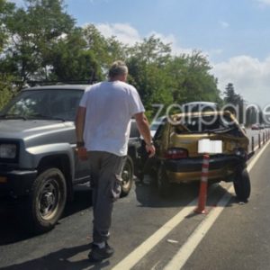 Η περιέργεια έφερε... και δεύτερη καραμπόλα, δύο τροχαία σε δευτερόλεπτα στον ΒΟΑΚ