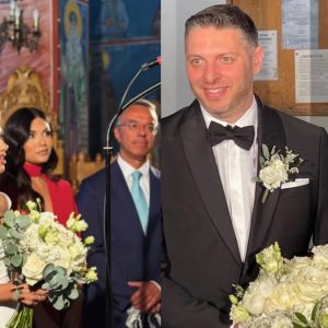 Παντρεύτηκαν στα Καμένα Βούρλα οι δημοσιογράφοι του Mega Γωγώ Μπαλή και Βασίλης Τσεκούρας - Δείτε φωτογραφίες