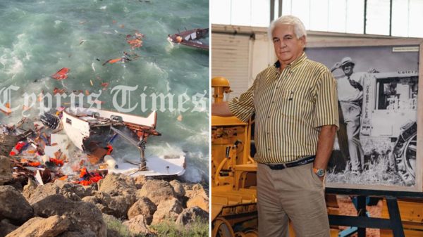 Γνωστός επιχειρηματίας ο νεκρός από την κακοκαιρία στην Κύπρο - Το σκάφος του διαλύθηκε στα βράχια - ΒΙΝΤΕΟ