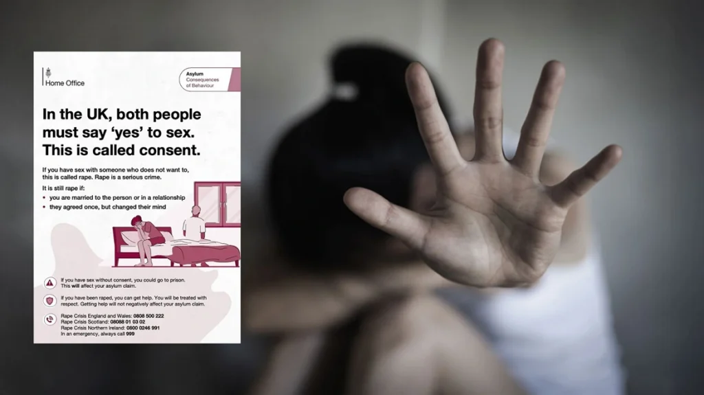 Σάλος στη Βρετανία: Φυλλάδιο με... κανόνες καλής συμπεριφοράς μαθαίνει τους μετανάστες να μην κακοποιούν γυναίκες, «σεξ χωρίς συναίνεση είναι βιασμός»