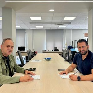 Συνάντηση Πανουργιά Παπαϊωάννου με το Φάνη Σπανό
