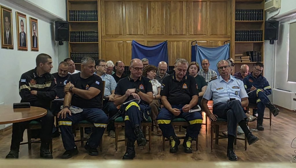 Πραγματοποιήθηκε η Τακτική Συνεδρίαση Πολιτικής Προστασίας Π.Ε. Φωκίδας
