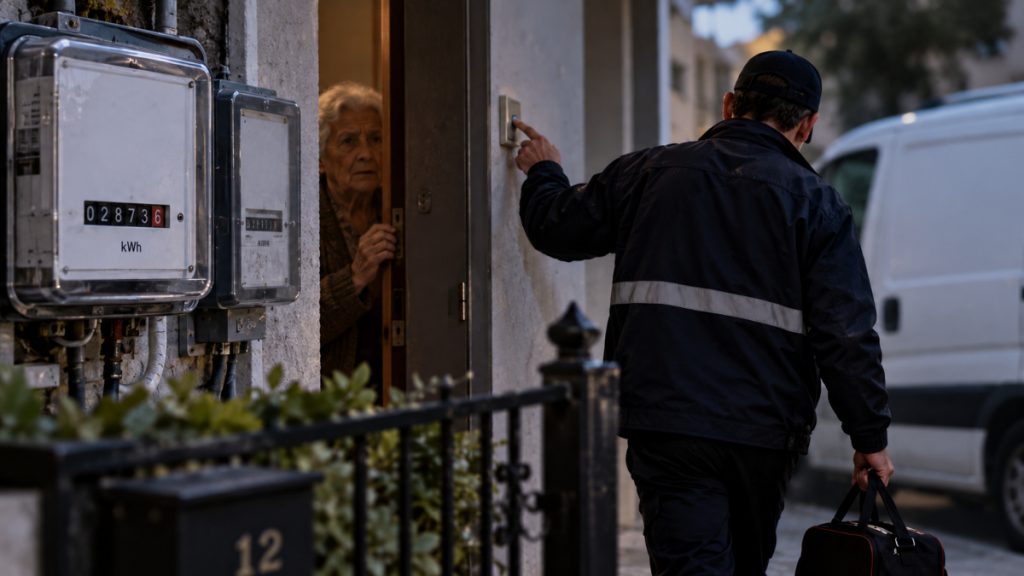 Αν σου χτυπήσουν το κουδούνι και σου πουν "άνοιξε θεία από τη ΔΕΗ είμαστε", μην ανοίξεις!