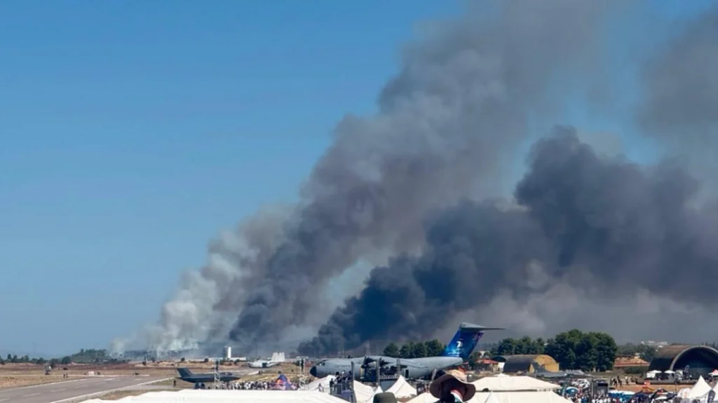 Τανάγρα: Έπεσε Phantom κατά τη διάρκεια των αεροπορικών επιδείξεων Athens Flying Week
