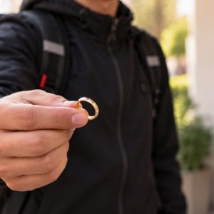 Λαμία: Βρήκε χαμένη βέρα και την επέστρεψε - Το «ευχαριστώ» στον νεαρό ντελιβερά