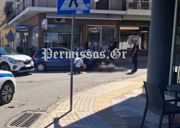 Τροχαίο στο κέντρο της Λιβαδειάς – Αυτοκίνητο παρέσυρε ηλικιωμένο πεζό