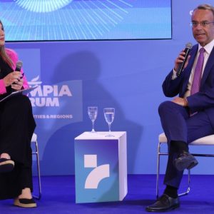 Ο Χρήστος Σταϊκούρας στο Olympia Forum VII