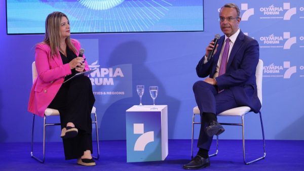 Ο Χρήστος Σταϊκούρας στο Olympia Forum VII