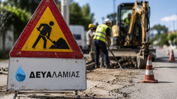 Λαμία: Κυκλοφοριακές ρυθμίσεις σε Νέα Μαγνησία και Ροδίτσα λόγω εργασιών της ΔΕΥΑΛ