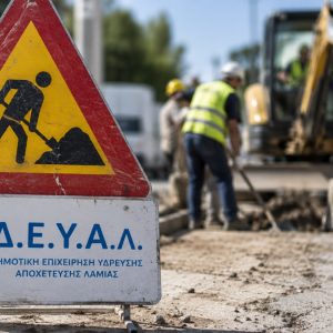 Λαμία: Κυκλοφοριακές ρυθμίσεις μεταξύ Ν. Μαγνησίας και Ροδίτσας λόγω εργασιών της ΔΕΥΑΛ