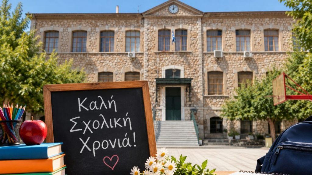 Αντίστροφη μέτρηση για το πρώτο κουδούνι της σχολικής χρονιάς! (ΒΙΝΤΕΟ)