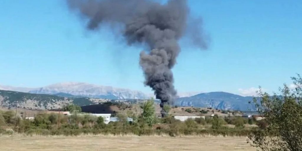 Φωτιά σε εργοστάσιο ανακύκλωσης οχημάτων στα Ιωάννινα -Ένας τραυματίας