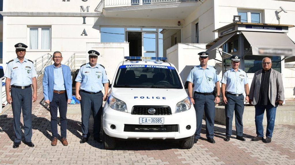 Φωκίδα: Νέο περιπολικό όχημα για τον Αστυνομικό Σταθμό Γραβιάς, δωρεά της εταιρίας «Ευρωπαϊκοί Βωξίτες»
