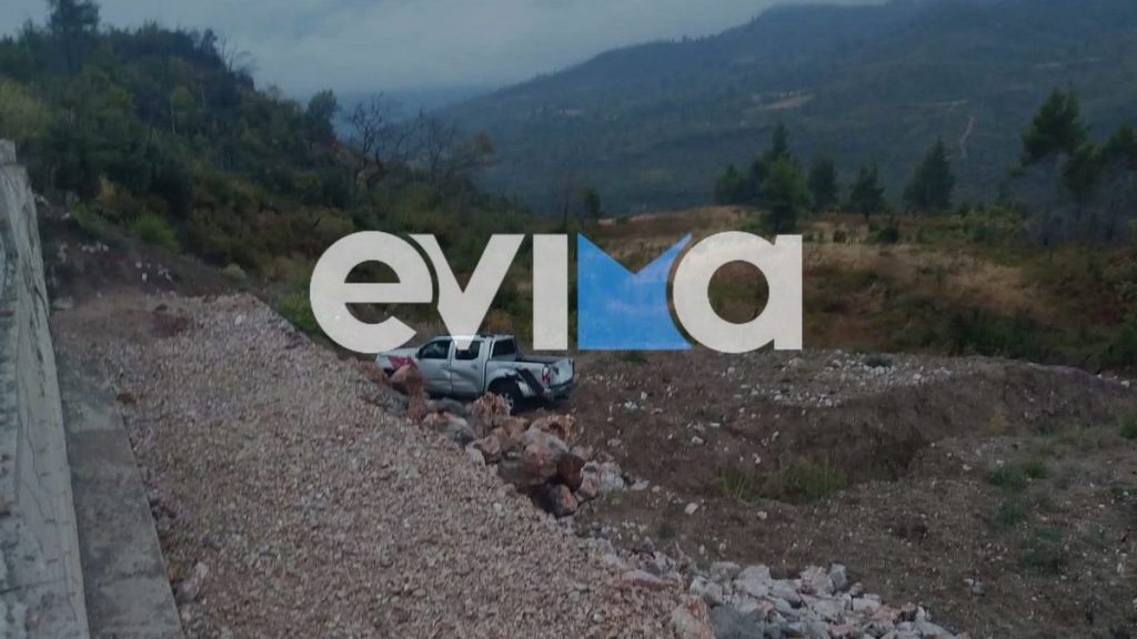 Βόρεια Εύβοια: Αγροτικό έπεσε σε γκρεμό 15 μέτρων τα ξημερώματα