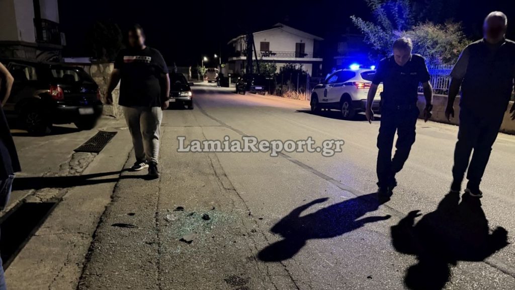 Τροχαίο με μηχανάκι στη Λαμία - Τραυματίστηκε ο δικυκλιστής - Δείτε εικόνες
