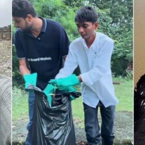 Ινδία: 21χρονος ανέλαβε να καθαρίσει έναν ολόκληρο ποταμό από τα σκουπίδια - Έλεγε στους γονείς του ότι πάει για κρίκετ