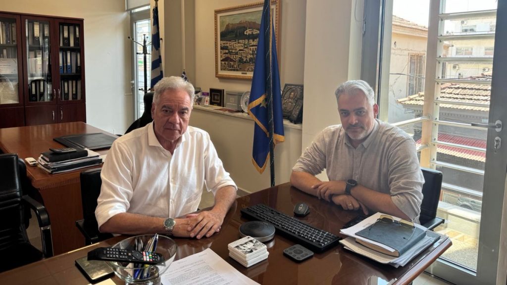 Υγεία και επιχειρηματικότητα στο επίκεντρο της συνάντησης Καρέλλη - Σερέτη