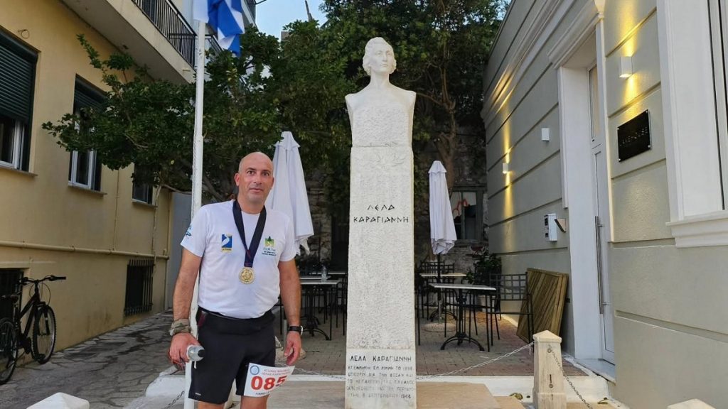 Στους αγώνες δρόμου «Λέλα Καραγιάννη» συμμετείχε ο βοηθός ΓΕΠΑΔ Στερεάς Κώστας Κουκουβίνος