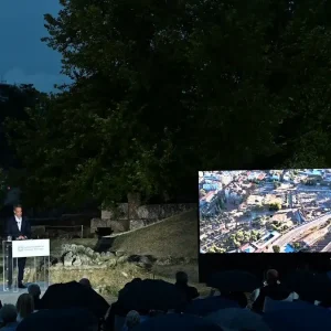 Ο Κυριάκος Μητσοτάκης στον Κεραμεικό για τα εγκαίνια των έργων αναβάθμισης στον αρχαιολογικό χώρο
