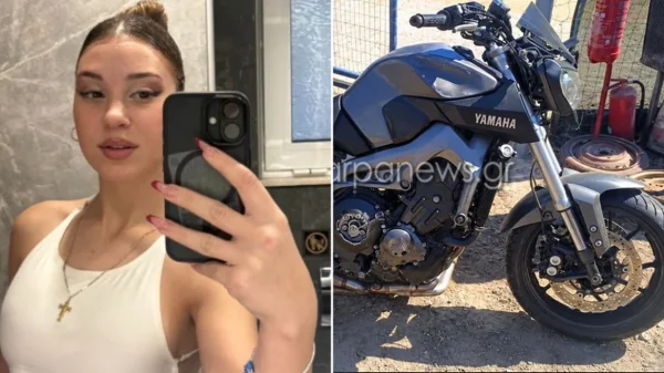 Πώς έγινε το θανατηφόρο τροχαίο στα Χανιά με την 19χρονη Ρενάτα, η μηχανή της καρφώθηκε σε φανάρι