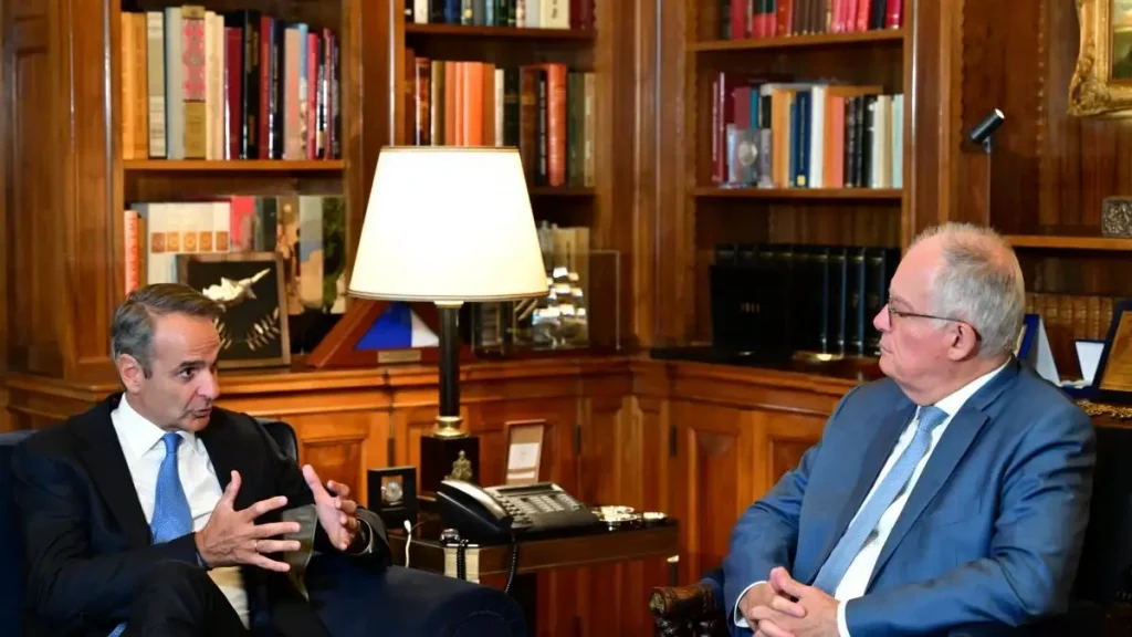 Κυριάκος Μητσοτάκης σε Κωνσταντίνο Τασούλα: Το πετρέλαιο θέρμανσης πρώτη προτεραιότητα ειδικά στη Βόρεια Ελλάδα – Θα θέσω το θέμα του ΕΦΚ στο Ευρωπαϊκό Συμβούλιο