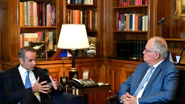 Κυριάκος Μητσοτάκης σε Κωνσταντίνο Τασούλα: Το πετρέλαιο θέρμανσης πρώτη προτεραιότητα ειδικά στη Βόρεια Ελλάδα – Θα θέσω το θέμα του ΕΦΚ στο Ευρωπαϊκό Συμβούλιο
