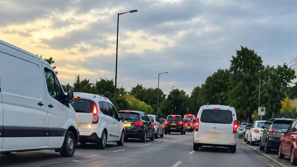 Τροχαίο και μεγάλο μποτιλιάρισμα στην υψηλή γέφυρα Χαλκίδας - Ευτυχώς δεν υπήρξε σοβαρός τραυματισμός