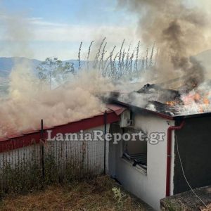 Πυρκαγιά σε κατοικία στην Παλαιοβράχα Φθιώτιδας - Δεν κινδύνευσε η ηλικιωμένη ιδιοκτήτρια (ΦΩΤΟ)