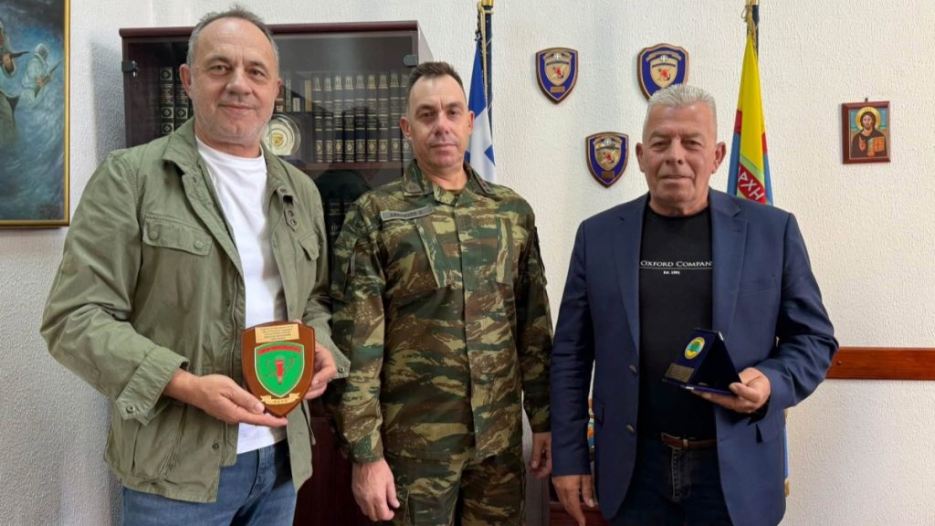 Ο Διοικητής του ΚΕΥΠ Λαμίας, Χρήστος Αθάνατος, ευχαρίστησε τον Δήμο Λαμιέων για την προσφορά του