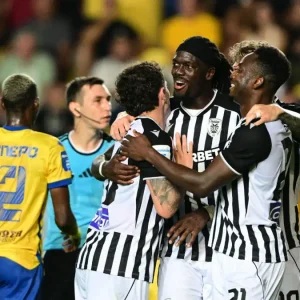 Παναιτωλικός – ΠΑΟΚ 1-3: Πέρασαν από το Αγρίνιο οι Θεσσαλονικείς και ανέβηκαν στη 2η θέση της Super League