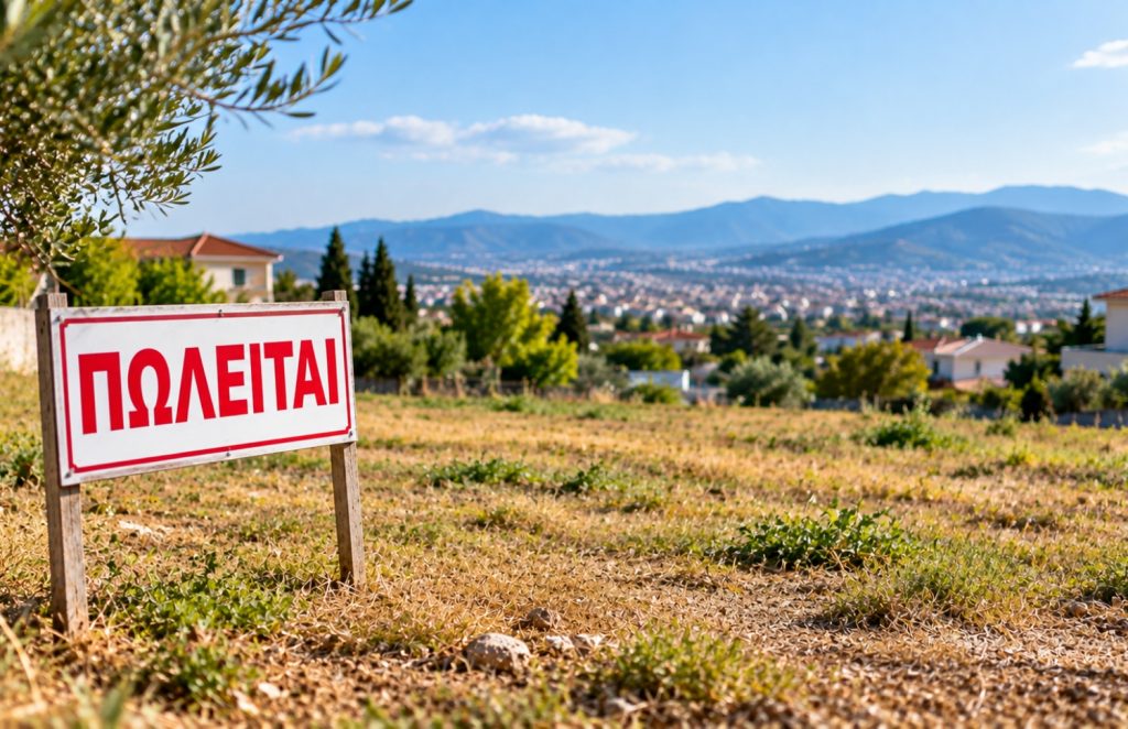 Πωλείται οικόπεδο στον Αφανό Λαμίας