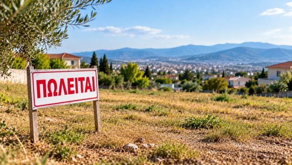 Πωλείται οικόπεδο στον Αφανό Λαμίας