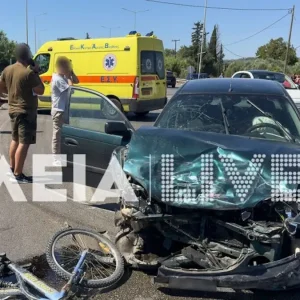 Τραγωδία στον Πύργο: 17χρονος επιβάτης αυτοκινήτου ο νεκρός στη σφοδρή καραμπόλα – 4 οι τραυματίες