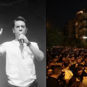 Ο Γιώργος Μαζωνάκης γύρισε στην παλιά του γειτονιά: Στις 13:00 το τελευταίο «αντίο», χιλιάδες κόσμου στο λαϊκό προσκύνημα