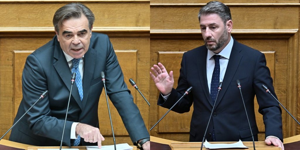 Κόντρα Ανδρουλάκη-Σχοινά στη Βουλή για το άρθρο 74, τα «άκρα» και τον λαϊκισμό