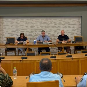 Δήμος Λαμιέων: 2η συνεδρίαση για το Τοπικό Συντονιστικό Πολιτικής Προστασίας